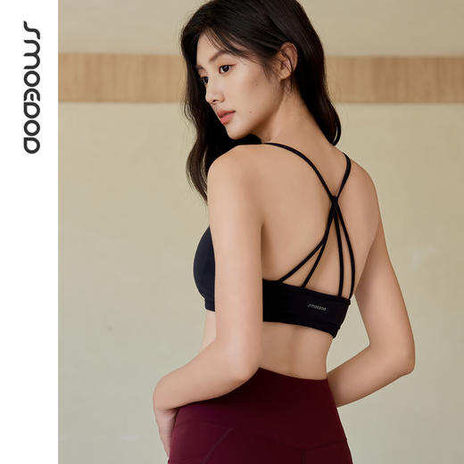 SMOEDOD/水沐伊朵裸感简约休闲纯色修身防走光运动内衣50220 商品图1