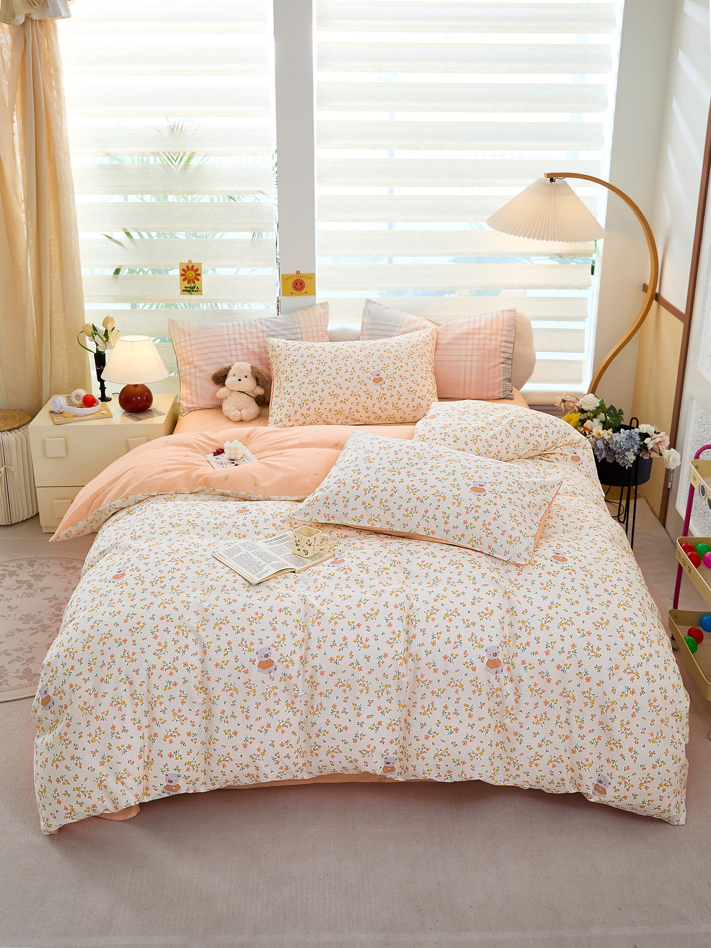 G522沐本西川2025秋全棉印花四件套