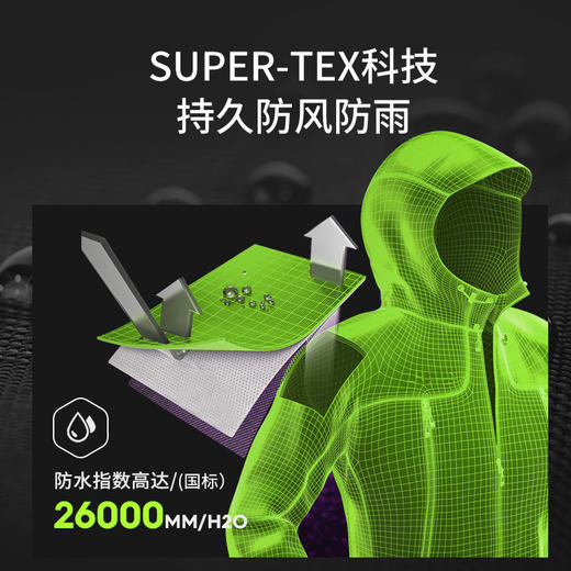 +【乐粉专属】[赛博甲]SCALER思凯乐户外硬壳男女冲锋衣防风防水多巴胺好看外套F2826D10 商品图2