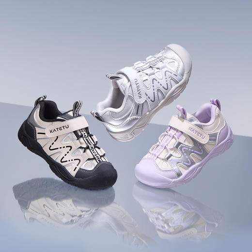 卡特兔大码童鞋儿童户外男童2025秋季新品溯溪鞋女童鞋子运动鞋 商品图2