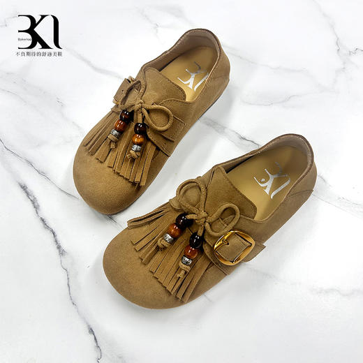 BAKERLOO复古流苏博肯女鞋JY191 商品图1