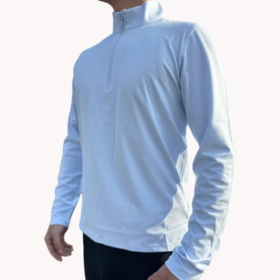 【12.13圣诞专享礼遇】
安德玛UA Merdian男子1/4拉链健身训练速干运动长袖T恤1387905-464【 无货将做退款】