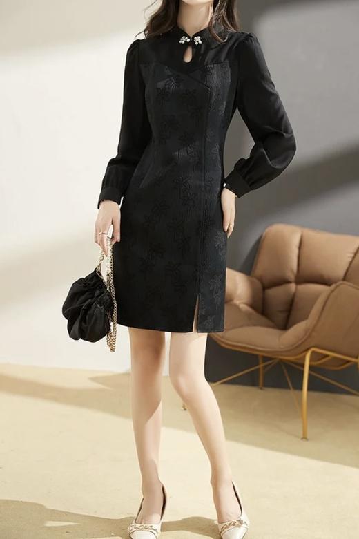 诗写 国风礼服式连衣裙 18955 商品图3