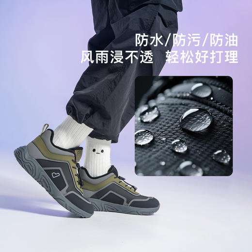 小蓝羊2025冬季新品儿童加绒运动鞋男女童户外防滑保暖靴子-探迹 商品图4