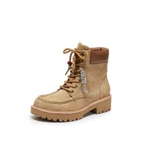 【云粉节】【思加图】BF楼思加图2025新款沙漠旅人复古马丁靴工装靴增高时装鞋女靴EIS01, 吊牌价1890，活动价1598