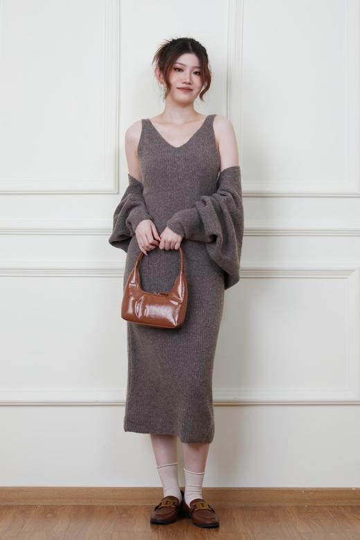 Le Malene 慵懒针织背心裙披肩套装 18900 商品图2