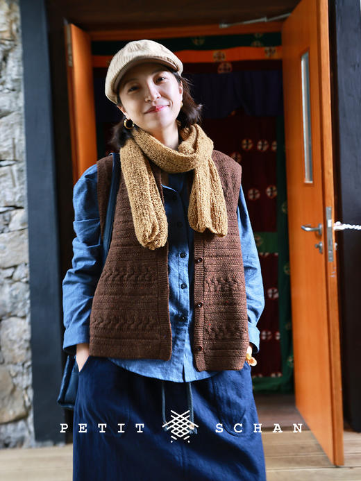 PETIT SCHAN小闪 CLO#909 Considerate 知冷知热 长绒棉磨毛休闲感长袖衬衫 商品图2