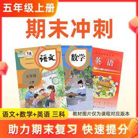 25秋【语数英】五上期末冲刺 3科