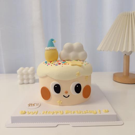 多款式~星星人可爱卡通蛋糕-低糖处理无添加 商品图0