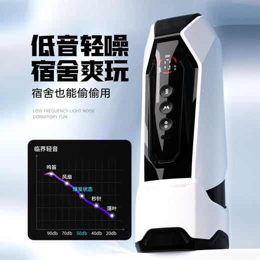 【2025年度旗舰款】谜姬机甲战神-x伸缩夹震拟真加温飞机杯 商品图1