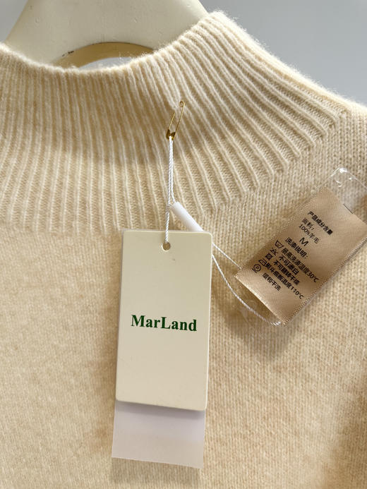 超级好货‼️出口订单~【意大利Marland100%羊毛衫合集】圆领/半高领/烫钻款都有！清完无补 ✅光泽好/杂质少/弹力大/保暖性强，手感无敌好！ 商品图13