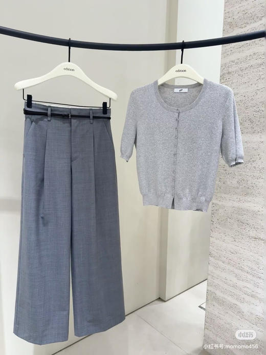 2509301   ED圆领针织短袖（2色） 商品图2