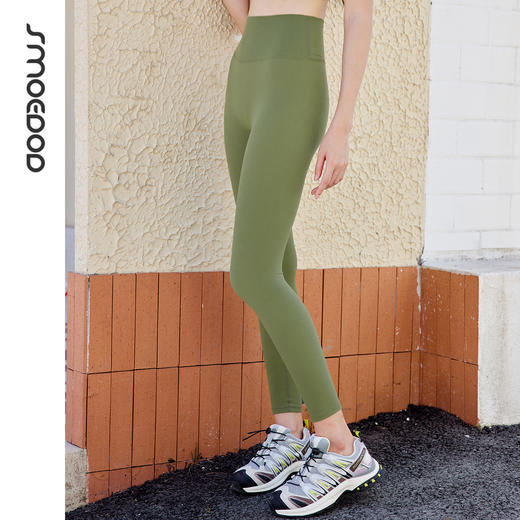 SMOEDOD/水沐伊朵高腰收腹提臀九分瑜伽裤适合跑步健身外穿6636 商品图1