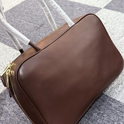 MIU家石南木色镀金色保龄球包手提包 商品图0