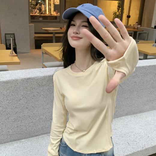 格桑米丝柔棉鱼骨T恤｜贴合人体流线裁剪，上身更显瘦【3-7天发货】 商品图0