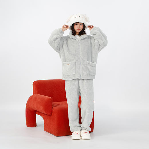 情侣系列冬款家居睡衣女纪念日百货门店同款165743769 商品图0