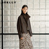 NEELLY纳俪商场同款秋季新款宽松廓形短款风衣女气质高级感外套N25082F01094 商品缩略图0