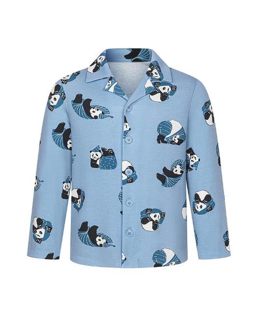 【春上新】8楼爱慕儿童Aimer Kids男孩熊猫歪歪开衫长袖家居AK241J531，吊牌价399元 商品图4