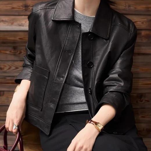 西班牙绵羊皮皮衣 | 进口绵羊皮，上身气场爆棚，上身0压力，舒适不紧绷【3-7天发货】 商品图7