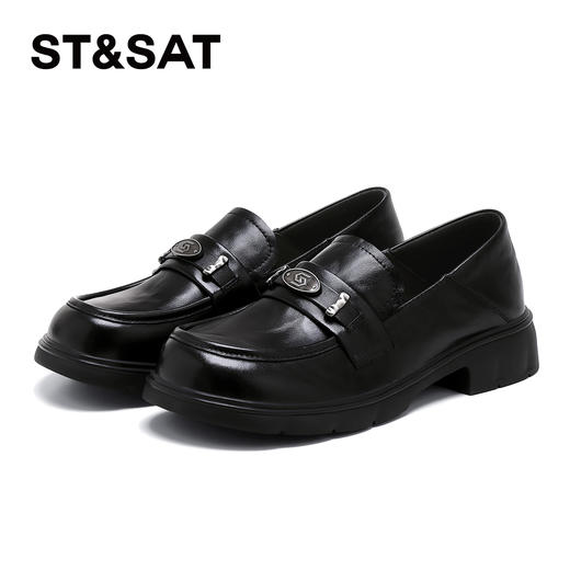 星期六英伦学院通勤乐福鞋SSD3111WJ9 商品图8