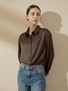 【秋新品】古泥7737咖色简约衬衫-喜出 商品缩略图0