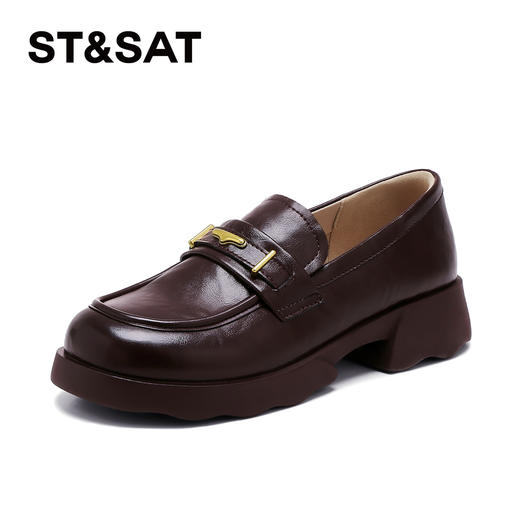 星期六英伦风百搭通勤乐福鞋SSD3111WHL 商品图8