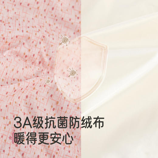 英氏儿童羽绒服外套保暖女童碎花羽绒外套可爱女宝宝秋冬新款 商品图2