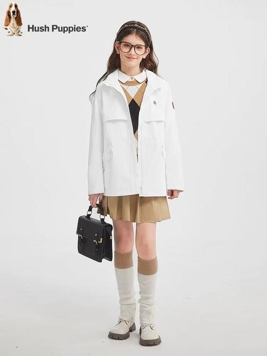 暇步士儿童学院风风衣夹克不跳年龄外套 商品图2