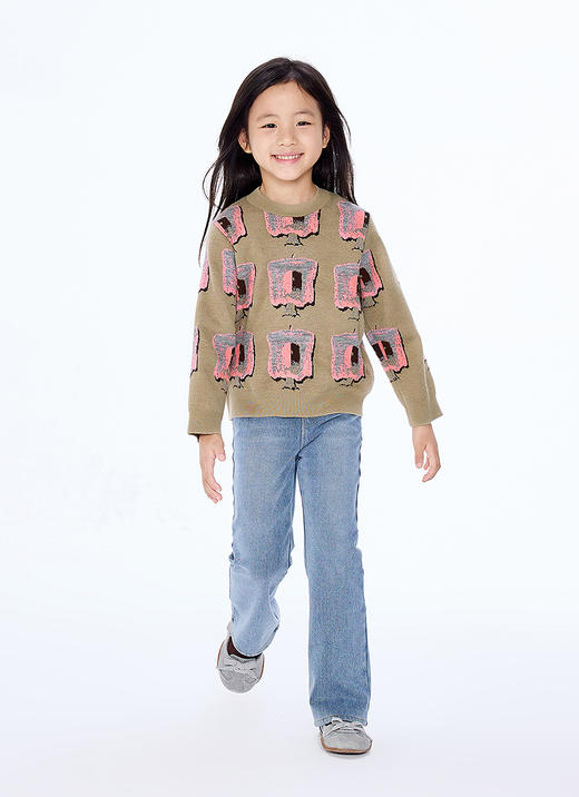 jnby   25年冬款   长袖套头毛衫  1P0311880 商品图4