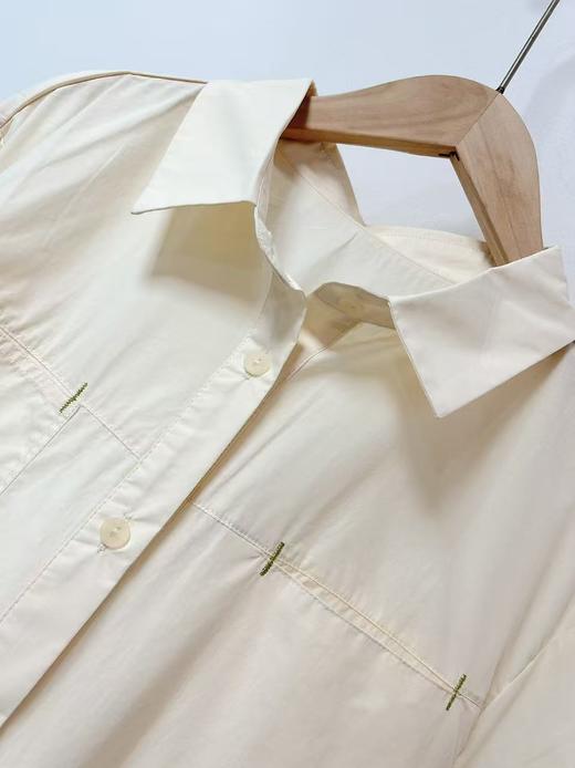 【秋新品】古泥/亦文品牌7709 100%精梳棉品质衬衫-喜出 商品图4