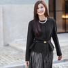 【林栖设计小店】金风玉露系列绵羊毛双面呢外套修身2025秋冬新款上衣女1954058 商品缩略图2