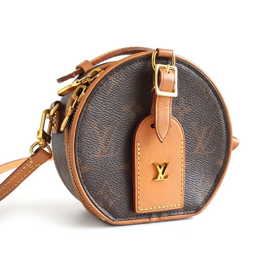 【95新】LV路易威登M44699老花mini硬圆饼单肩斜挎包120925AK24 现售价：5100 商品图1
