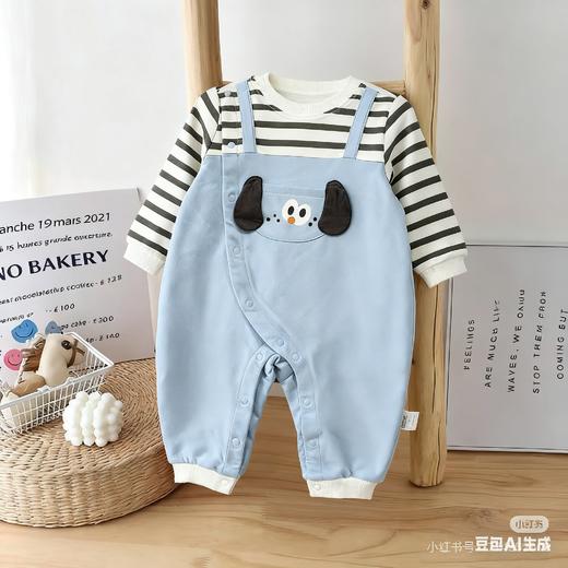 Cucutas男婴童连体服CY25AUW224粉蓝66#-90# 商品图0