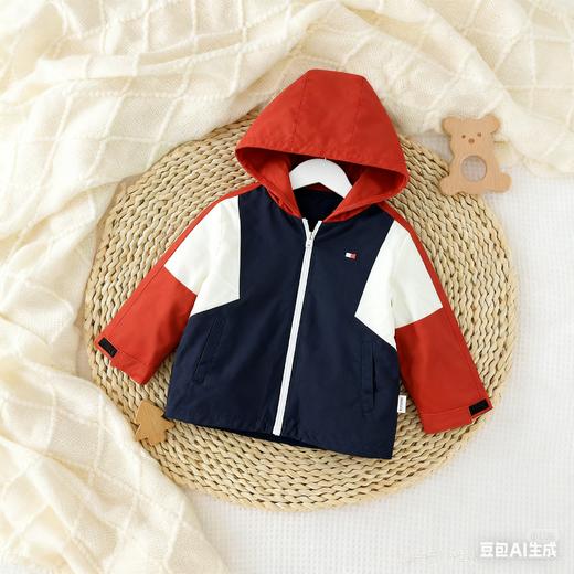 Cucutas幼童便服CY25AUW566红蓝色调90#-140# 商品图0