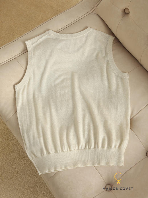 MAISON COVET 无袖银丝针织上衣 商品图2