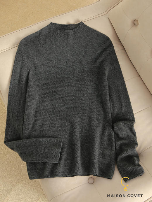 MAISON COVET 纯山羊绒半高领打底衫 商品图2