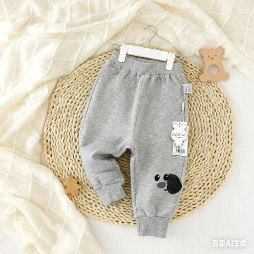 Cucutas婴童长裤CY25AUW231中花灰80#-100# 商品图0