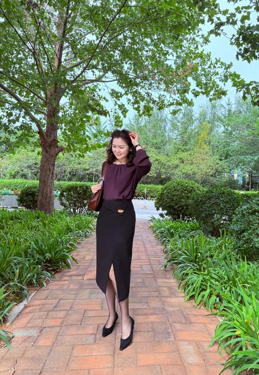 镶珠插肩袖上衣 商品图1