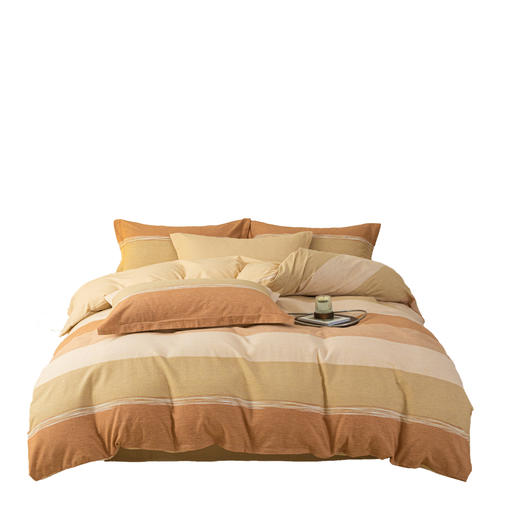 無印良品60S全棉磨毛四件套--摩卡 商品图2