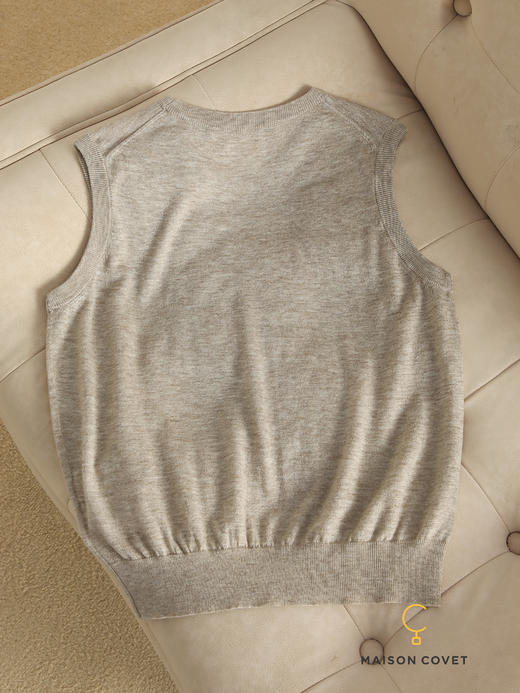 MAISON COVET 无袖银丝针织上衣 商品图4