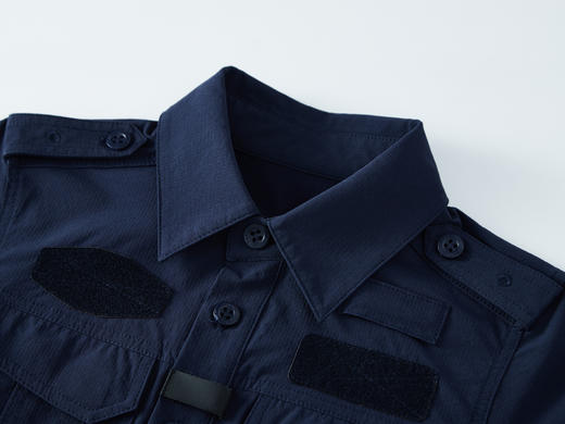 夏季速干作训服一套（童装)—藏蓝色 商品图2