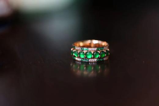 永乐｜帝王绿小翡翠气势磅礴的组合 商品图1