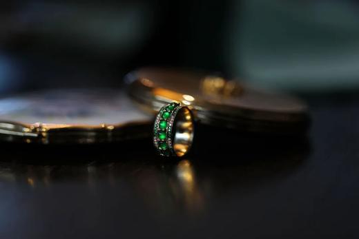 永乐｜帝王绿小翡翠气势磅礴的组合 商品图2