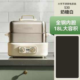 韩国大宇多功能不锈钢炖煮蒸锅S30(