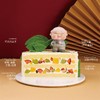 福寿竹韵·青竹贺寿纯牛乳冰淇淋蛋糕6英寸 |  梦雪龙 商品缩略图4