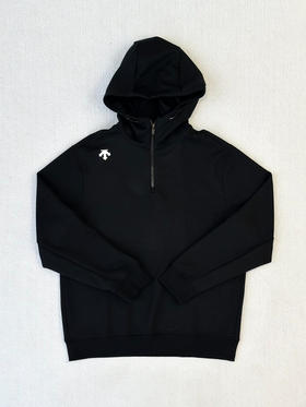 原单正品 DST迪桑特半拉链连帽卫衣空气层帽衫，尺码：M～3XL