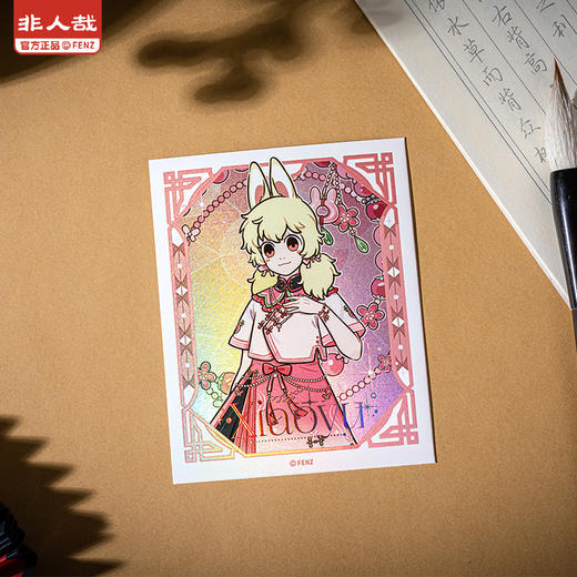 《非人哉官方店》风华绮匣系列拍立得盲盒逆向银卡动漫周边收藏卡牌 商品图3