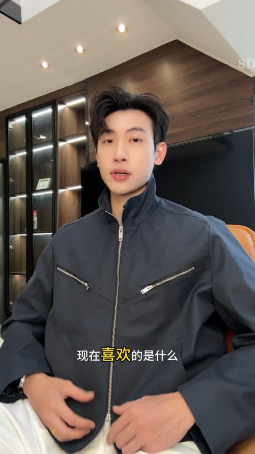 OAS913SDSA男士秋冬新款痞帅男装潮牌短款多口袋立领拉链夹克时尚百搭 商品图0