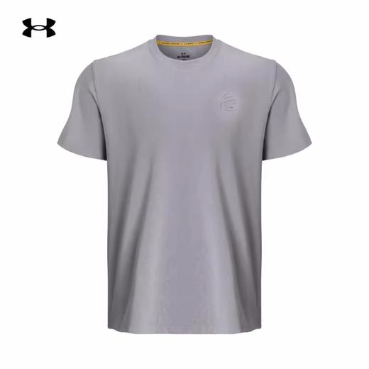 【双12抄底福利一口价】【如无库存，将做退款】
安德玛UA男子库里高克重篮球运动短袖T恤1383378-011 商品图0