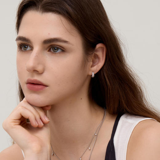 ARSIS｜流光系列 流光水滴耳扣 商品图2